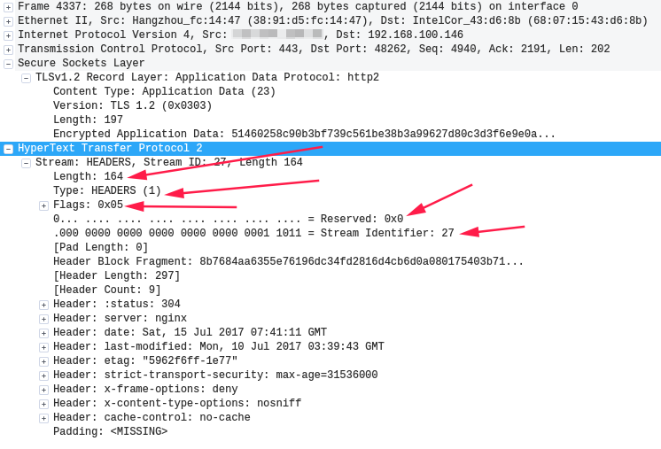 wireshark-http2-frame